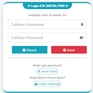 Register PGRI Konawe Selatan - Persatuan Guru Republik Indonesia Cabang Konawe Selatan